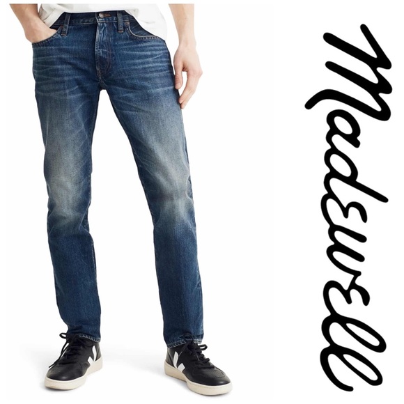 Madewell Rigid Slim Jeans in Catskills Wash